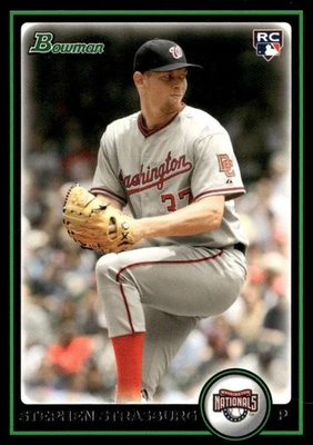 Bowman Draft Picks & Prospects 2010 #BDP1 Stephen Strasburg Foto 1 de 2