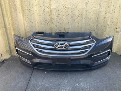 17-18 Hyundai Santa Fe Sport Front Bumper Cover Grille w/o Fog Lamps OEM Foto 1 de 4