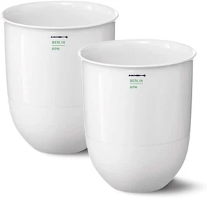 KPM Berlin LAB Becher Duo-Set, Porzellan Tasse, Kaffeetasse 2-Tlg, Kaffeebecher, - Bild 1 von 8