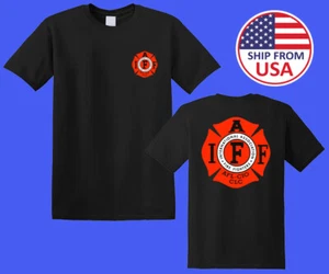 Asociación Internacional de Bomberos Hombre Negro Talla S-5XL - Imagen 1 de 1