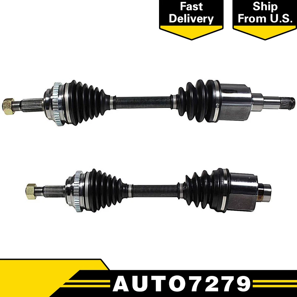 Par delantero eje CV 2 PIEZAS para Chrysler PT CRUISER 2003-2009 (automático; turboalimentado) Foto 1 de 4