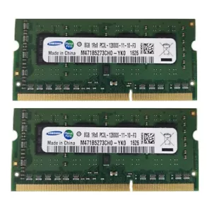 For Samsung 2X8GB 1Rx8 PC3L-12800S DDR3 1600MHz 204PIN SODIMM Laptop Memory RAM" - Picture 1 of 3