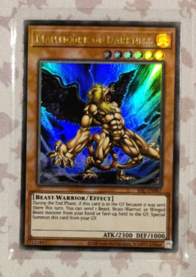Manticore of Darkness EN067 Ultra Rare - 2023 Yu-Gi-Oh! Invasion of Chaos 25th - Bild 1 von 2
