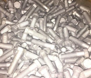 Viti a Tappo Testa Esagonale 5/8-11 X 11 Zincate a Caldo 10 Pezzi - Foto 1 di 2