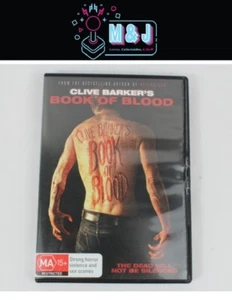 Book Of Blood DVD, 2009 OOP Cult Horror DVD R4 Clive Barker - Picture 1 of 3