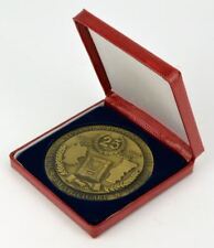 Bronze Medaille 25 Jahre Clube Filatelico Portugues EM Stuttgart 1975-2000