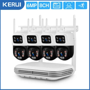 KERUI 6MP 8CH NVR Security Camera System Outdoor Two Way Audio Wifi Home CCTV - Picture 1 of 17