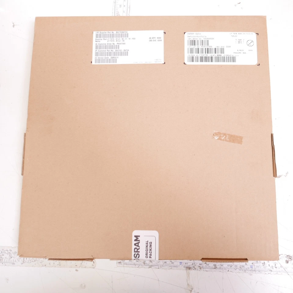 OSRAM T670 LED TOPLED Yellow color code k15 GaAsP  PLCC-2 SMD **NEW** Qty 8,000 - Image 1 of 4