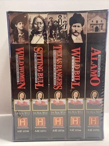 Best Of The Real West Hosted By Kenny Rogers VHS SET OF 5 FACTORY SEALED PACKAGE - Picture 1 of 6