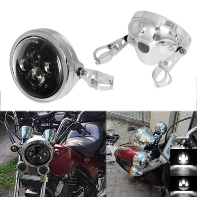 7" LED Headlight Hi/Lo + Housing Bucket For Harley Softail Springer EFI FXSTSI - Image 1 of 4