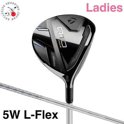 TaylorMade Qi10 MAX Ladies Fairway Wood 5W 19° L-Flex ELDIO TM40 Graphite Shaft - Image 1 of 4