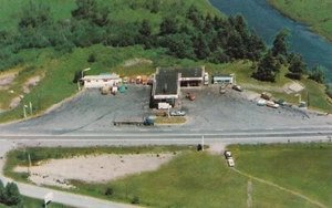 Vintage Postcard - L. MacLellan Service Station - Sutherland’s River NS Canada - Picture 1 of 2
