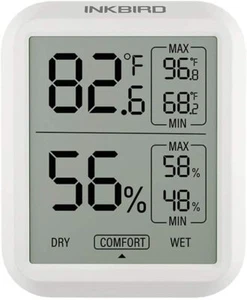 Thermometer Hygrometer ITH-20 Monitor für den Außenlufttemperatur LCD Max Min CF - Bild 1 von 8