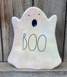 SUPER RARE Rae Dunn Artisan Collection Boo Ghost Ceramic Figure 7” - Picture 1 of 3