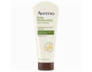 Aveeno Daily Moisturizing Lotion Skin Protectant Dry Skin Relief 8oz Pack of 6 - Picture 1 of 2