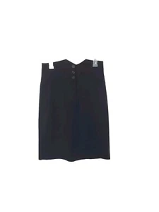 Kensie Pencil Skirt Size 6 Knee Length Black Minimalist Capsule Wardrobe - Picture 1 of 8