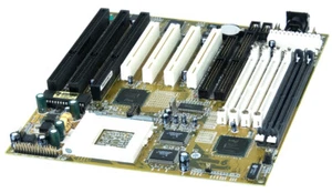 Motherboard PROCOMP B587-1.1 Socket 7 4x Simm 2x Sdram 4x PCI 3x Isa - Picture 1 of 2