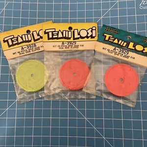 Vintage RC Losi 88 & (2) 86 Tooth 48 Pitch Dual Slipper Spur Gears 3928, 3929 - Picture 1 of 1
