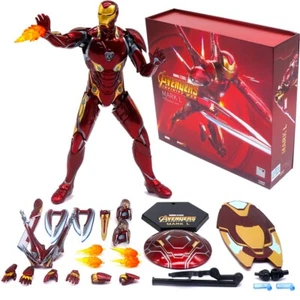 ZD Toys Iron Man Mark50 Legends Comic Heroes PVC Action Figure Model Toy - Picture 1 of 16