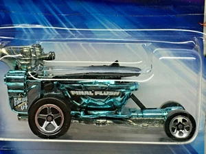 Hot Wheels 2004 Final Run Series Final Flush HOT SEAT (Blue Chrome) #133 - Picture 1 of 3