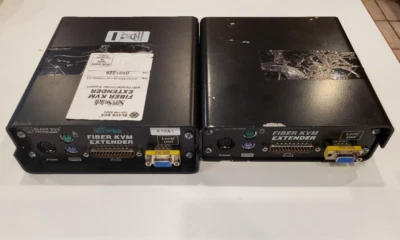 2 Black Box ServSwitch Fiber KVM Extender ACS235A with parallel printer support Foto 1 de 3