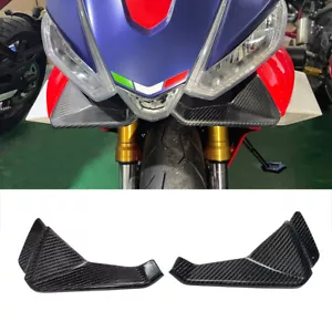 Nariz de admisión de aire Ram pico delantero de fibra de carbono para Aprilia RS660 2020 2021 - Imagen 1 de 12