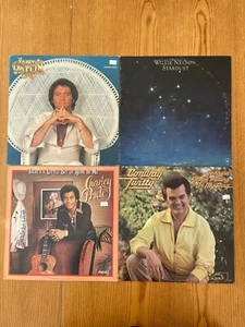 Country vinyl 4 LP lot - Willie Nelson STARDUST - Charley Pride - Conway Twitty - Imagen 1 de 5