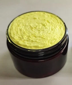 Turmeric Whipped Body Shea mango Butter. Dark spot hyperpigmentation body cream - Picture 1 of 4