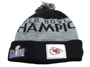 Kansas City Chiefs Super Bowl LVIII Champions New Era Stocking Cap FREE S&H - Picture 1 of 9