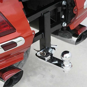 Black Rear Trailer Hitch Fit For Honda Goldwing 1800 GL1800 12-17 F6B 2013-17 16 - Picture 1 of 17