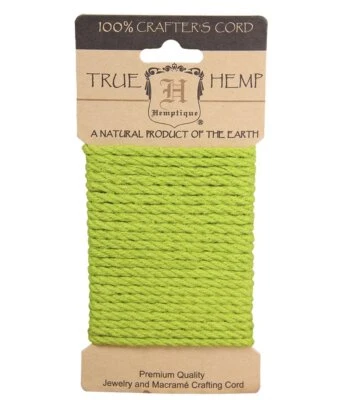 Juego de tarjetas de cuerda trenzada de cáñamo de 4 mm para envolver macramé ganchillo envoltura de regalo suministros artesanales Foto 1 de 4