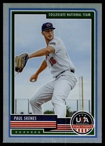 2023 Panini Stars & Stripes PAUL SKENES SILVER PRIZM #80 - Picture 1 of 2