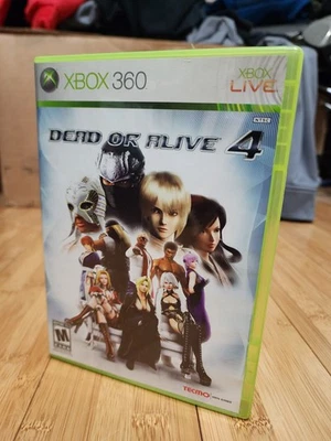 Dead or Alive 4 (Microsoft Xbox 360, 2005) TESTED WORKS! (NO MANUAL OR BOOKLET) - Image 1 of 4