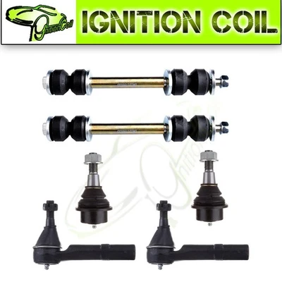 Suspension Kit 6x Front Sway Bar Outer Tie Rod Fits 2007-2014 GMC YUKON XL 1500 Foto 1 de 4