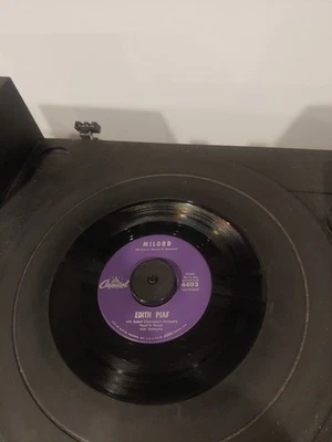 Edith Piaf / Franck Pourcel Milord 45 RPM Capitol Records Vintage Purple Label Foto 1 de 3