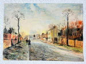 Camille Pissarro (Handmade) Drawing on antique paper Signed and Sealed. - Picture 1 of 2
