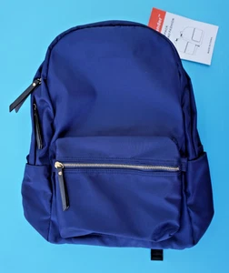 HAWLANDER CASUAL LIGHTWEIGHT DAYPACK RUCKSACK ~ DEEP BLUE ~ 42 x 28 x 15cm ~ NEW - Picture 1 of 8