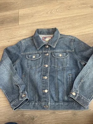 Chaqueta Denim Antigua Azul Marino Juvenil 2001 Vintage Grande Ver Fotos Foto 1 de 4