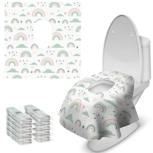 20 Pcs Toilet Seat Covers Disposable for Toddlers & Adults, Extra Large Water... - Picture 1 of 8