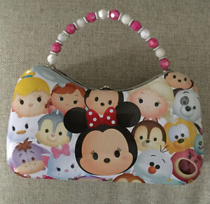 Tin Purse Disney  Innie Mouse AWESOME!  Excellent Shape.  Bead Handle.