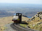 Photo 6x4 Works train descending Snowdon  c2013