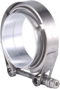 6" Inch V Band Exhaust Clamp Kit with Flange Male Female Stainless Steel - Picture 1 of 6