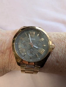 Fossil Cecile AM4533 Women's Rose Stainless Multi-function Dial Quartz Watch - Picture 1 of 5