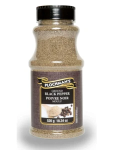 Plochman's Premium Ground Black Pepper, 520g Packaging Gourmet Spice Seasoning - Picture 1 of 1
