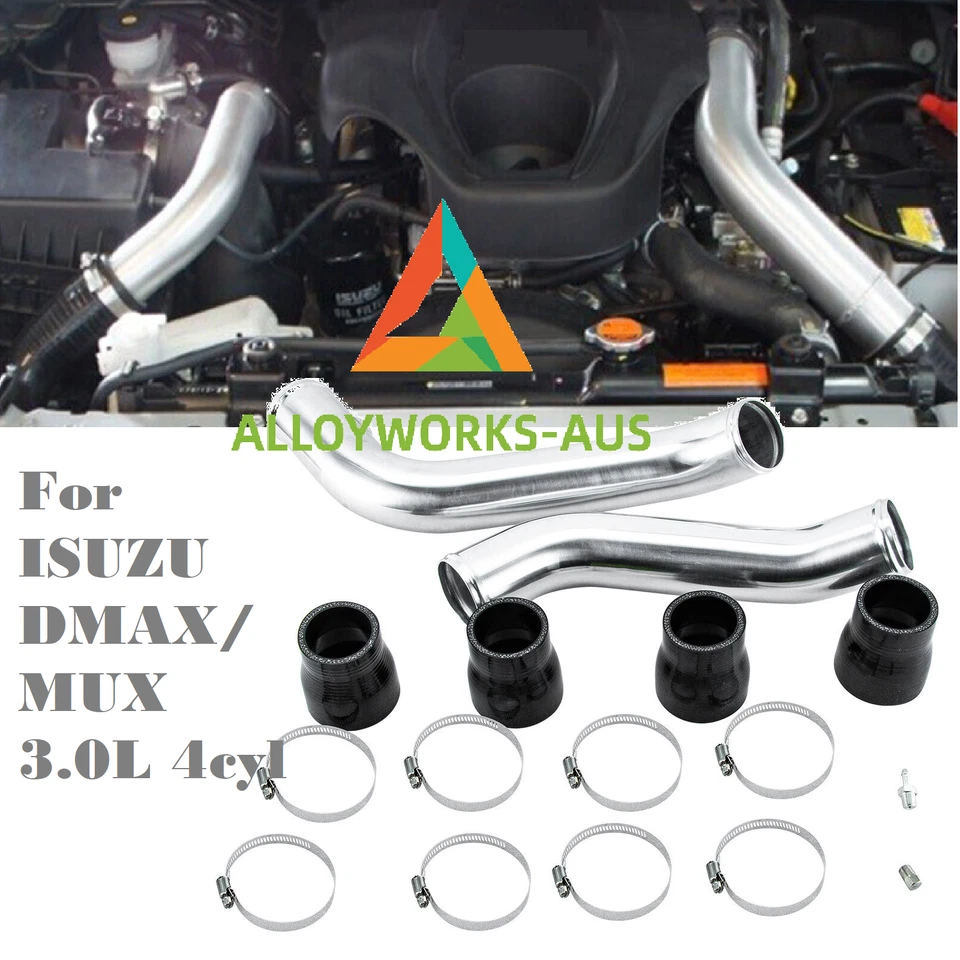 INTERCOOLER PIPING KITS PIPE HOSE Fit ISUZU DMAX D-MAX MUX 3.0L TURBO 2012-2024 - image 1 of 4