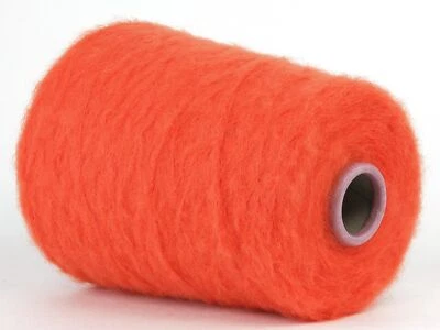 E. MIROGLIO 41,50€/Kg Konengarn Konenwolle * Flauschgarn * Wolle & Elastan * Mandarino Nm 5