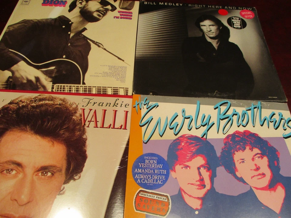 The Everly Brothers Born Yesterday 1985 UK Vinyl LP Merh80