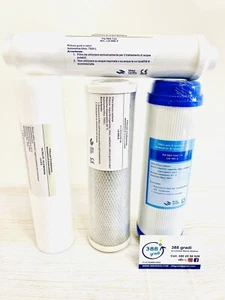 kit Filtri Acqua depuratore osmosi inversa 1kit x 4 pezzi - Imagen 1 de 2