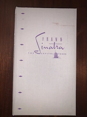 1990 Frank Sinatra The Capitol Years 3 Cassette Set 75 Songs In Box With Book - Image 1 of 4