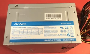 ANTEC BASIQ POWER 350 WATT POWER SUPPLY ATX12V TESTED AND WORKING - Picture 1 of 4